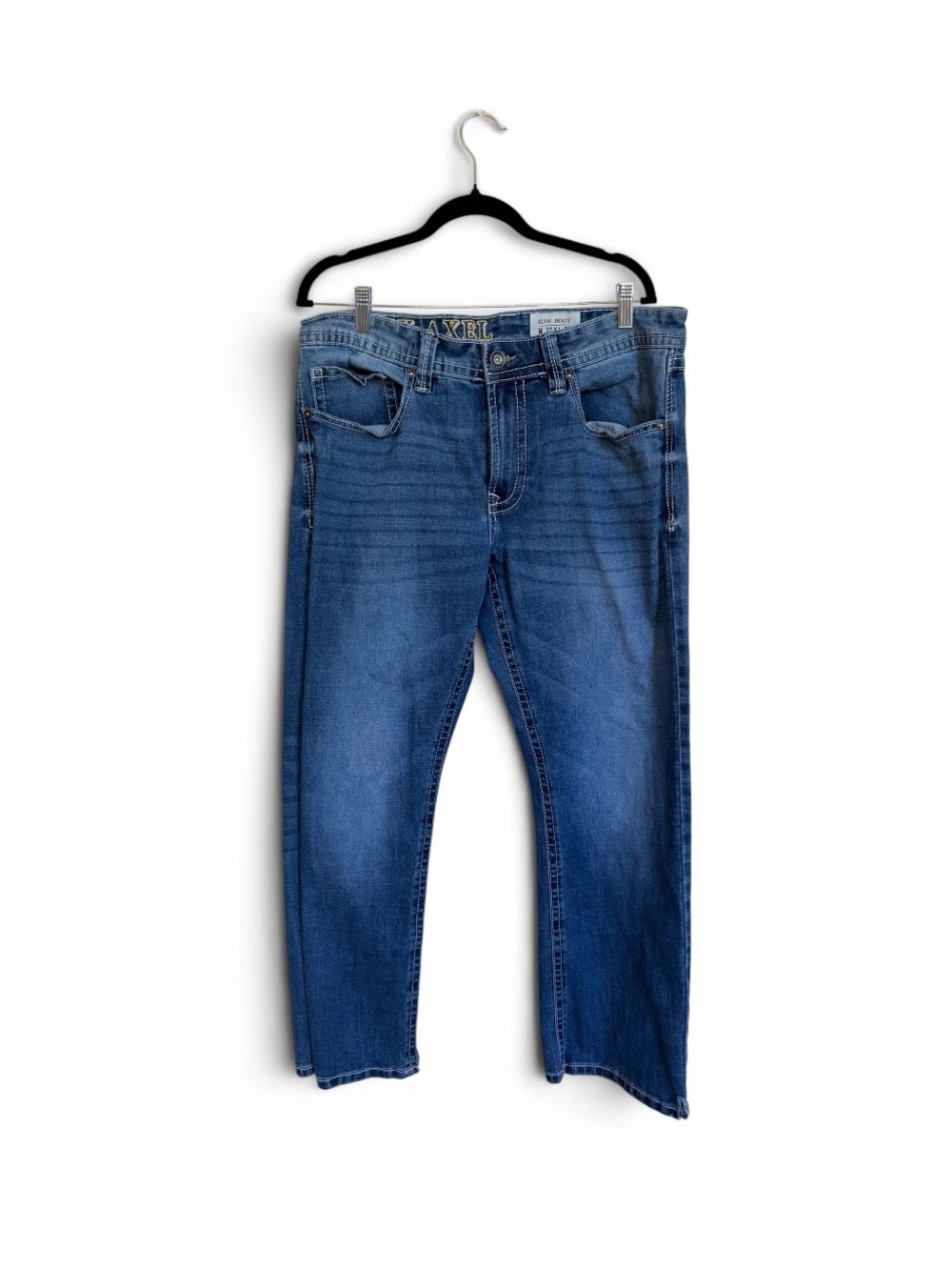 TK Axel Men’s Slim Bootcut Jeans 32x30
